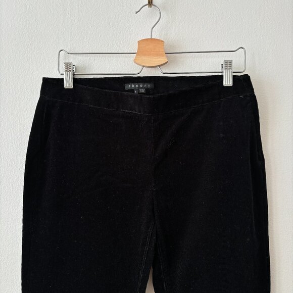 Theory Shisila Reactive Flare Cords in Black - Picture 4 of 9